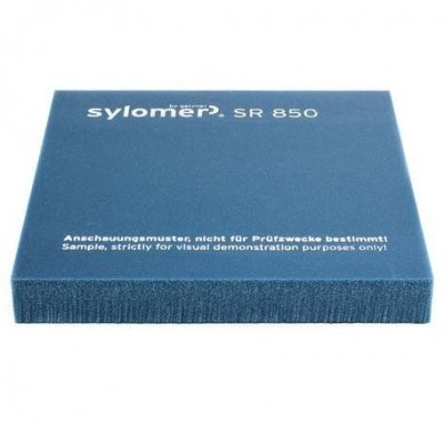 Виброизолирующий эластомер Sylomer SR 850 бирюзовый 1200х1500х25 мм