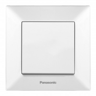 Выключатель Panasonic Arkedia WMTC00012WH-RES одноклавишный белый