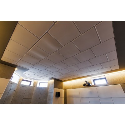 Панель звукоизоляционная SAB Acoustic Premium P1 белая 600х600х30 мм