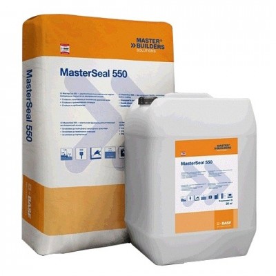 Гидроизоляция BASF MasterSeal 550 двухкомпонентная 10 кг компонент А