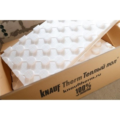 Теплоизоляционные маты Knauf Therm Теплый пол 1200х600х47 мм