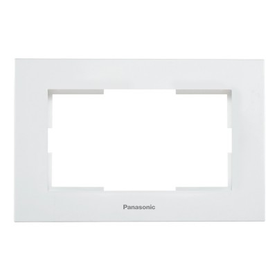 Рамка для второй розетки Panasonic Karre Plus WKTF08092WH-RES белая