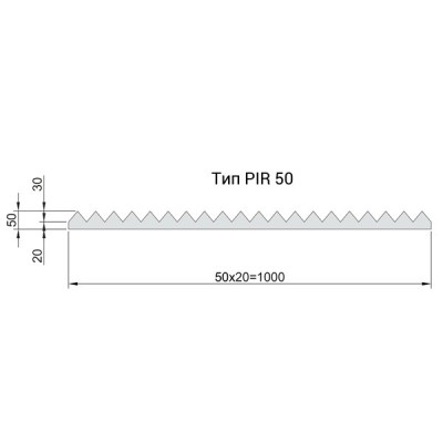 Панель звукоизоляционная Flexakustik PIR-50 серый графит 1000х1000х50 мм