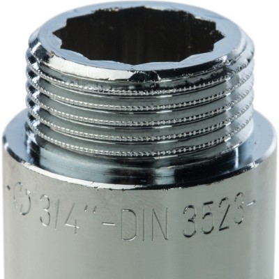Удлинитель Stout SFT-0002-003460 3/4 дюйма 60 мм хромированный с внутренней и наружной резьбой
