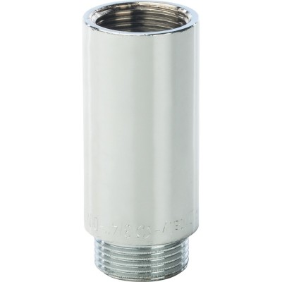 Удлинитель Stout SFT-0002-003460 3/4 дюйма 60 мм хромированный с внутренней и наружной резьбой