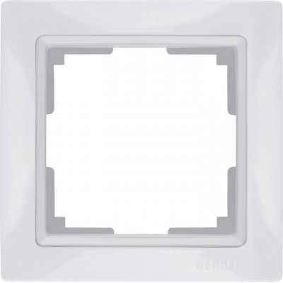 Рамка одноместная Werkel Snabb Basic WL03-Frame-01 белая