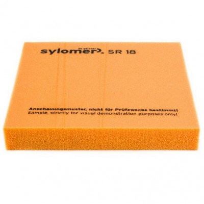 Виброизолирующий эластомер Sylomer SR 18 оранжевый 1200х1500х25 мм