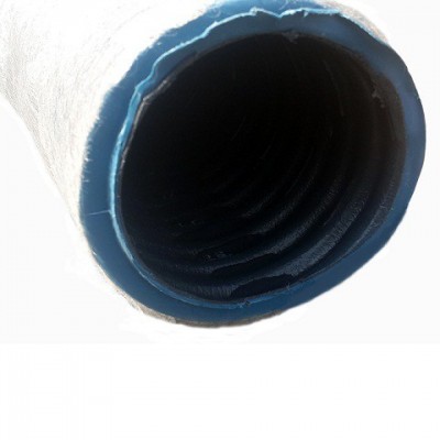 Труба дренажная двухслойная Nashorn N ПНД d200 мм перфорированная с геотканью Typar