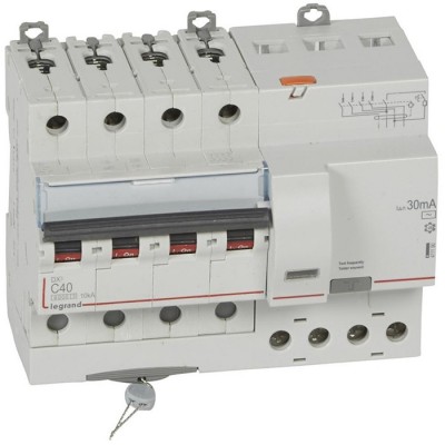 Автоматический выключатель дифференциального тока Legrand АВДТ DX3 411190 4P C 40A 30mA