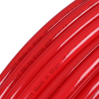 Труба Stout PEX-a SPX-0002-002020 20х2 мм красная бухта 100 м