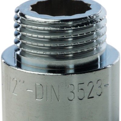 Удлинитель Stout SFT-0002-001225 1/2 дюйма 25 мм хромированный с внутренней и наружной резьбой