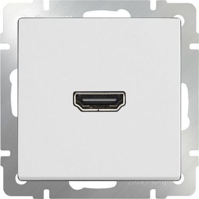 Механизм розетки Werkel HDMI WL01-60-11 белый