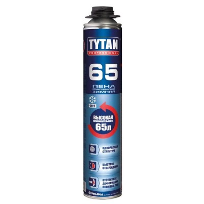 Пена монтажная профессиональная Tytan Professional 02 65 зимняя 750 мл