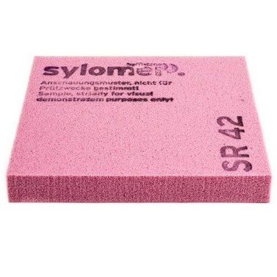 Виброизолирующий эластомер Sylomer SR 42 розовый 1200х1500х12,5 мм