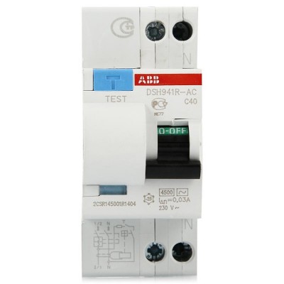 Выключатель автоматический дифференциального тока ABB DSH941R C 40 30mA тип АС