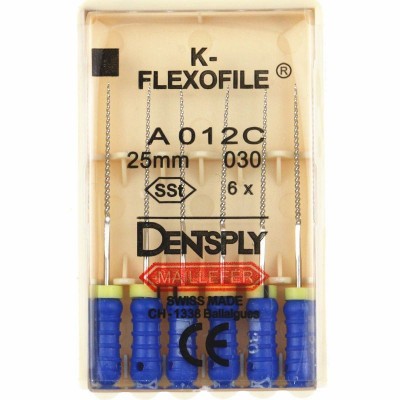 Инструмент ручной Maillefer Golden Medium K-Flexofile Readysteel №012 21мм A012I02101204