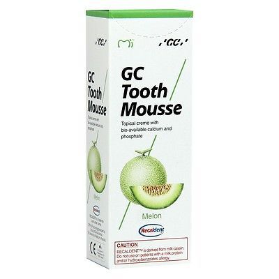 GC Tooth Mousse - аппликационный крем, дыня 40г