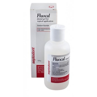 Fluocal gel - для профилактики кариеса и лечения гиперестезии твердых тканей зубов 125мл