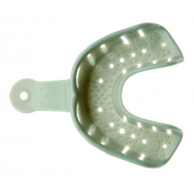 Слепочная ложка Zhermack Hi-Tray Light Plastic 12шт размер малый нижняя челюсть D5GSLO
