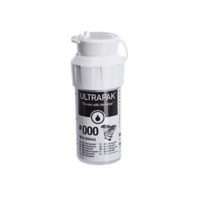 Ретракционная нить Ultradent Ultrapak UL137 №000 244см