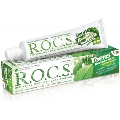 Зубная паста R.O.C.S. Teens Взрывная свежесть 74г